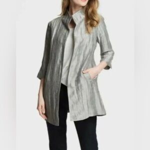 Eileen Fisher Open Front Jacket Blazer